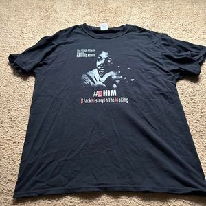 Black History Month shirt, Martin Luther King Jr. black "